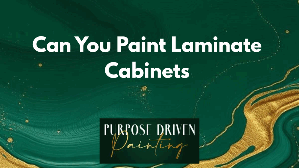 Can You Paint Laminate Cabinets