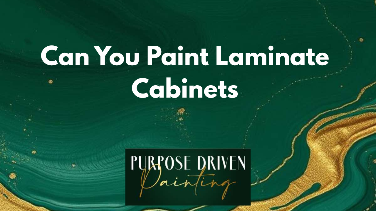 Can You Paint Laminate Cabinets