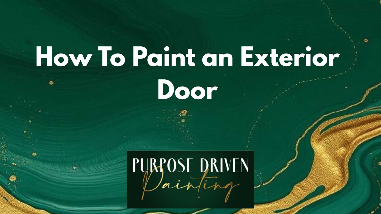 Paint Exterior Door