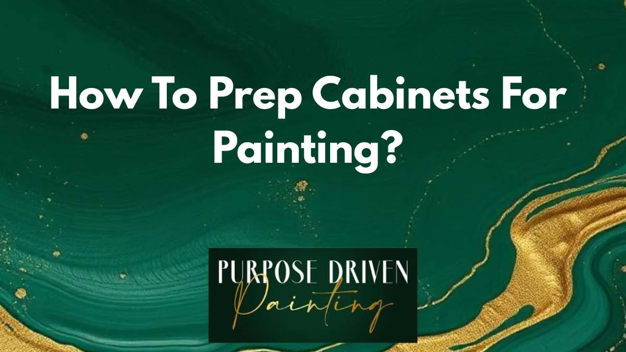 How To Prep Cabinets For Painting