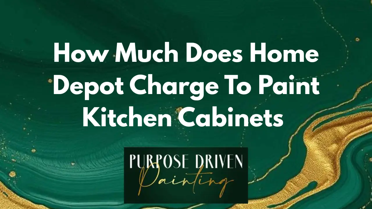 How Much Does Home Depot Charge To Paint Kitchen Cabinets