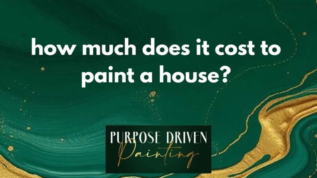 how much does it cost to paint a house