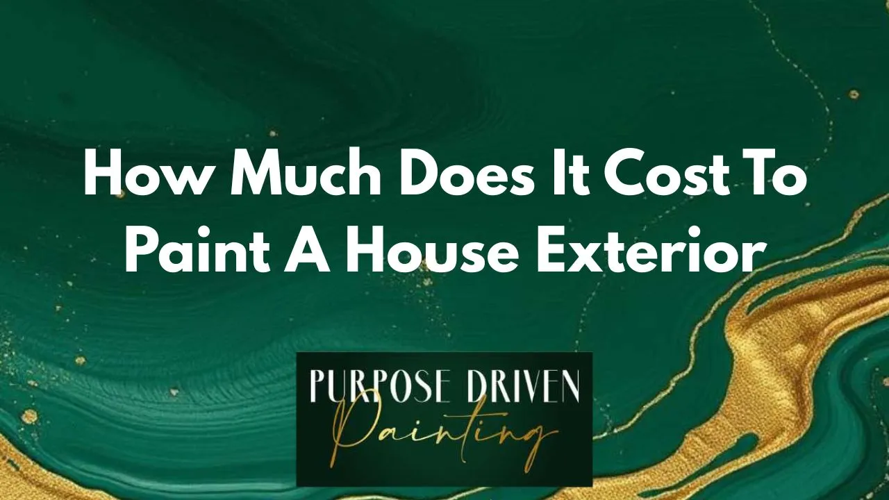 Cost To Paint A House Exterior