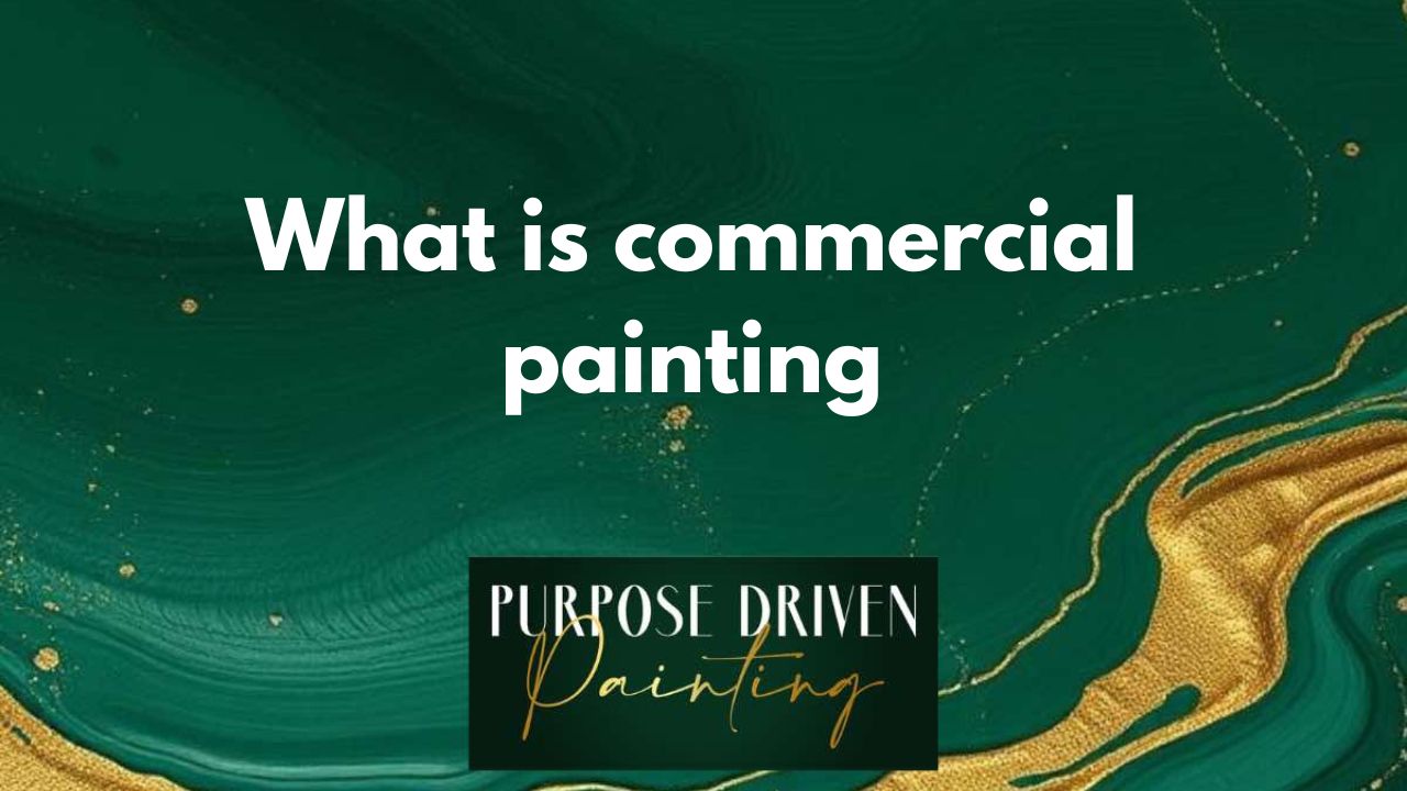 what is commercial painting