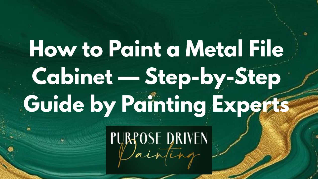 How to Paint a Metal File Cabinet — Step-by-Step Guide by Painting Experts