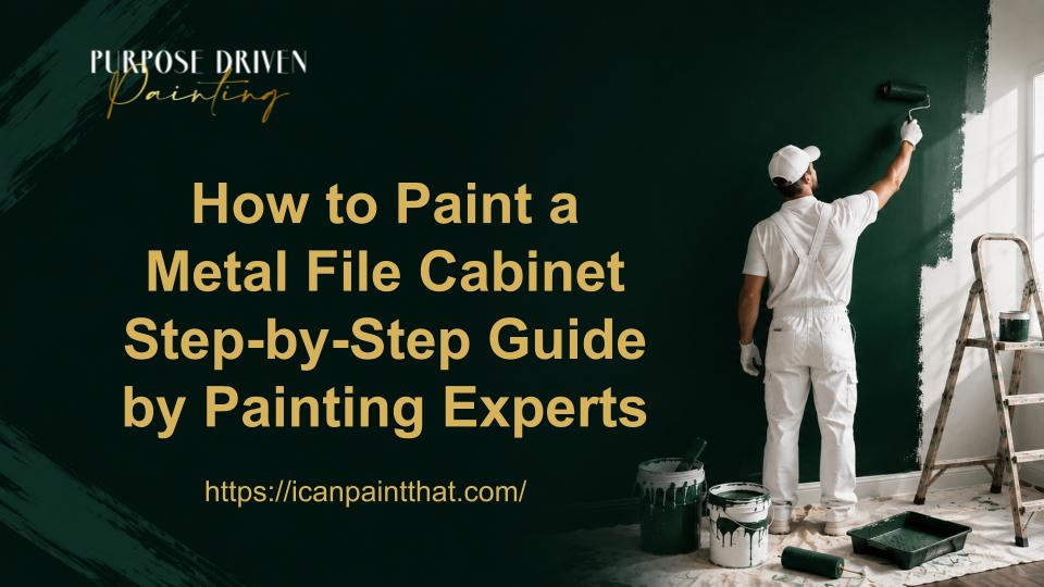 How to Paint a Metal File Cabinet Step-by-Step Guide by Painting Experts