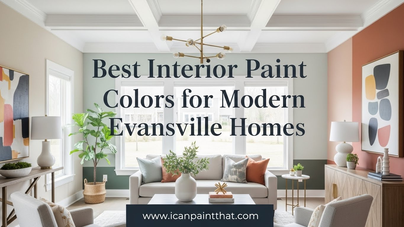 Best Interior Paint Colors for Modern Evansville Homes