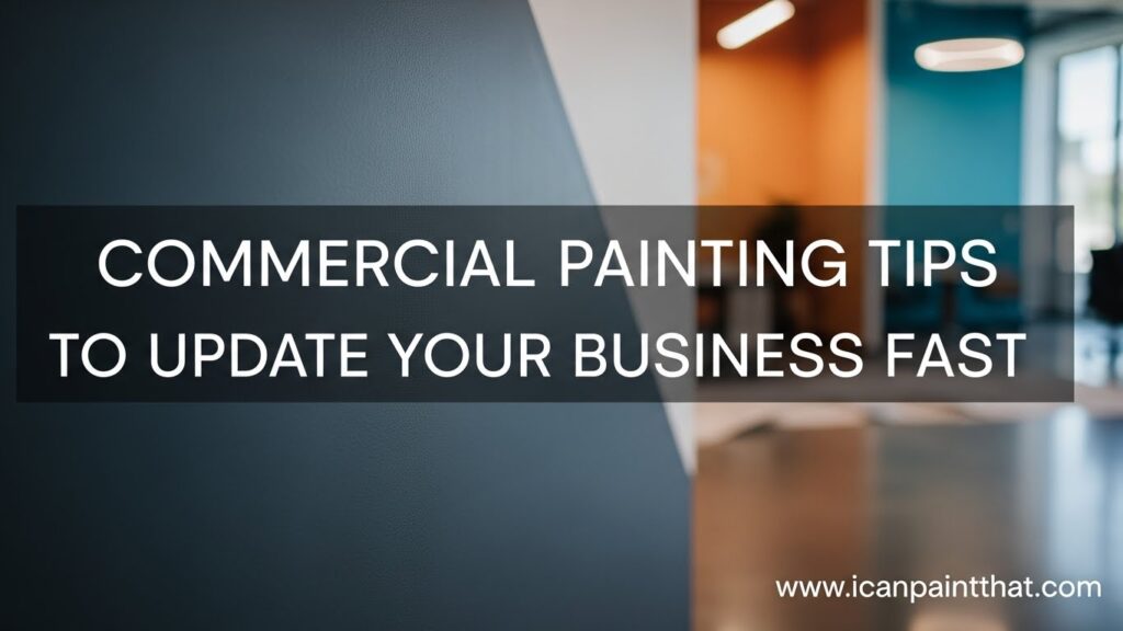 Commercial Painting Tips to Update Your Business Fast