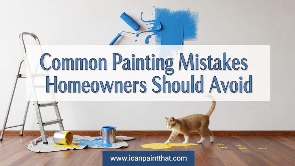 Common Painting Mistakes Homeowners Should Avoid