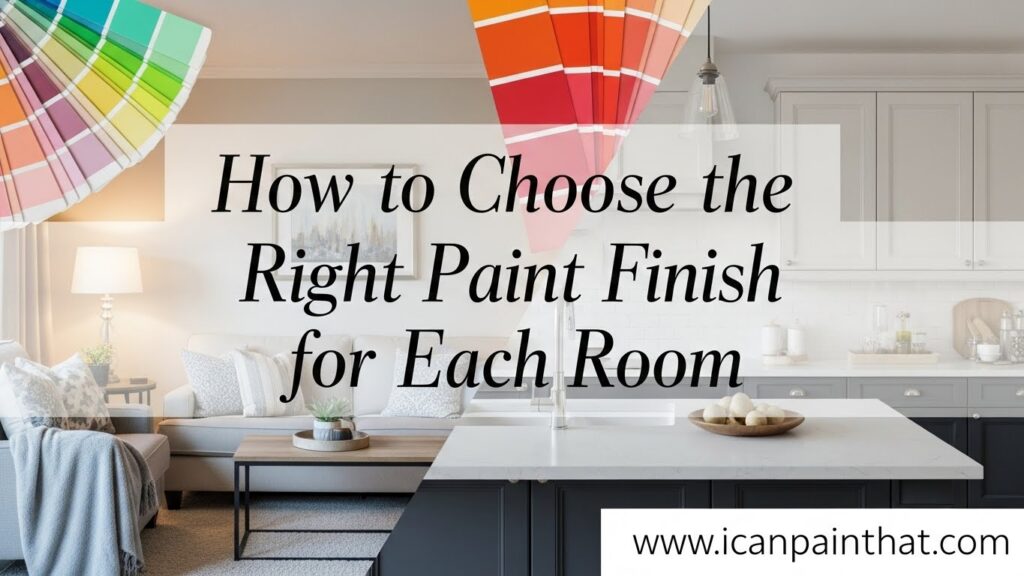 How to Choose the Right Paint Finish for Each Room