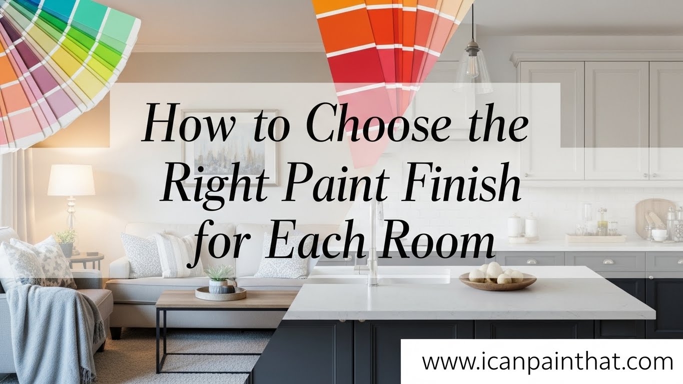 How to Choose the Right Paint Finish for Each Room