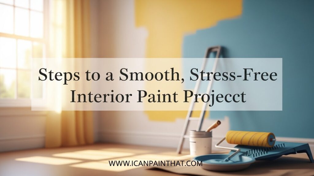 Steps to a Smooth, Stress-Free Interior Paint Project