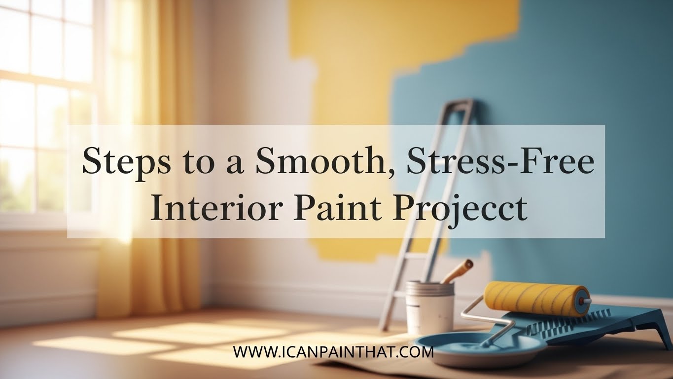 Steps to a Smooth, Stress-Free Interior Paint Project