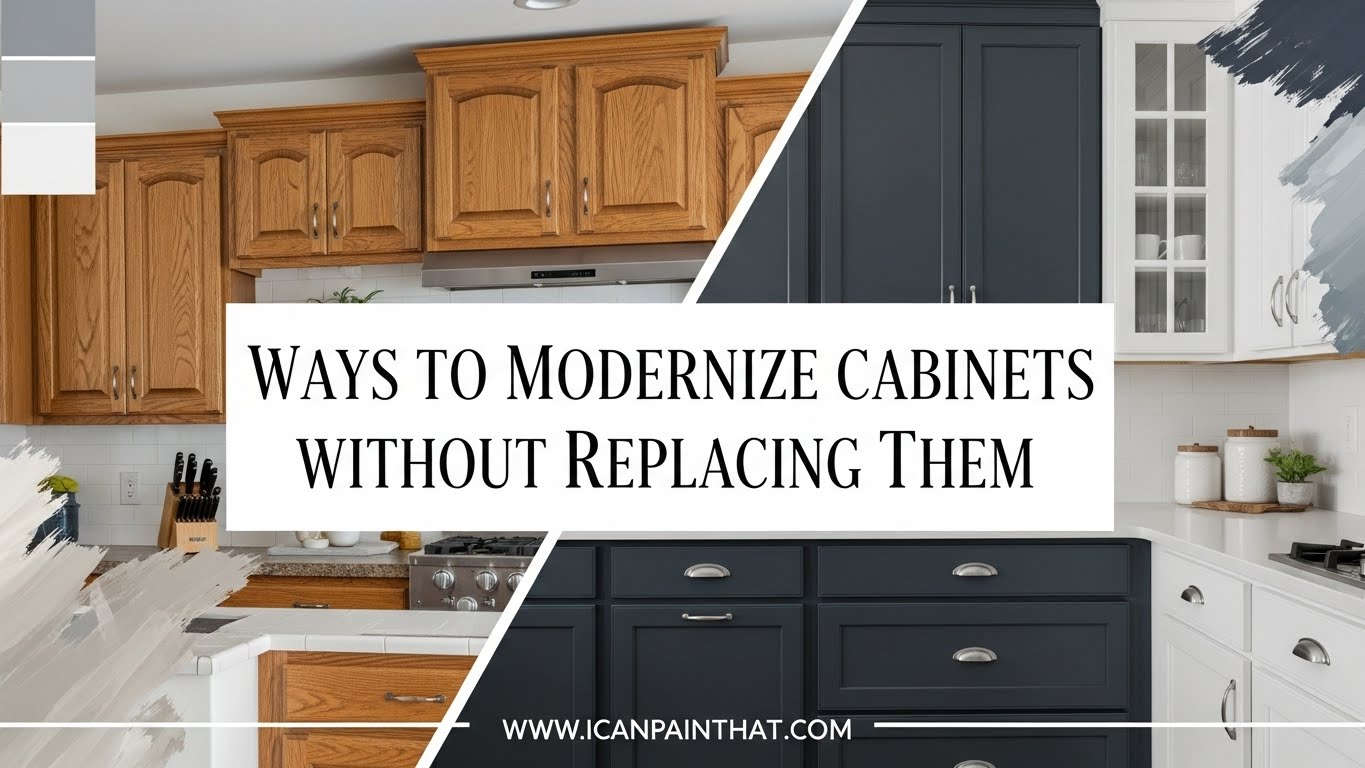 Ways to Modernize Cabinets without Replacing Them