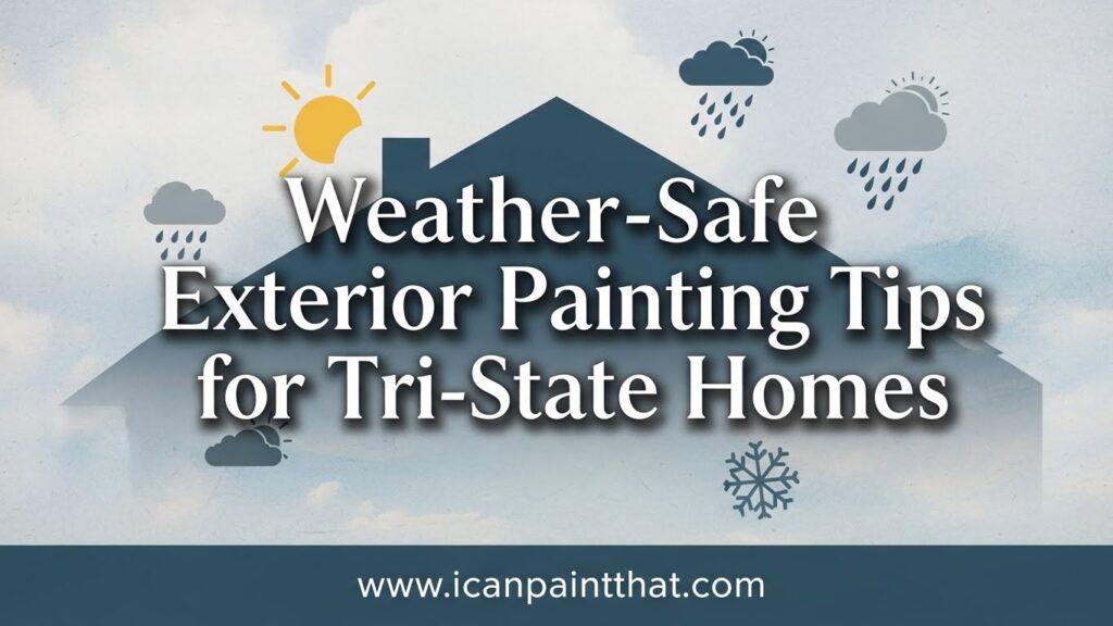 Weather-Safe Exterior Painting Tips for Tri-State Homes