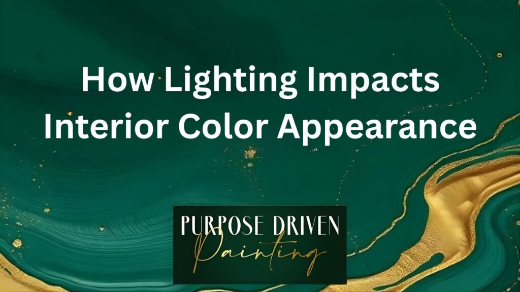 How Lighting Impacts Interior Color Appearance