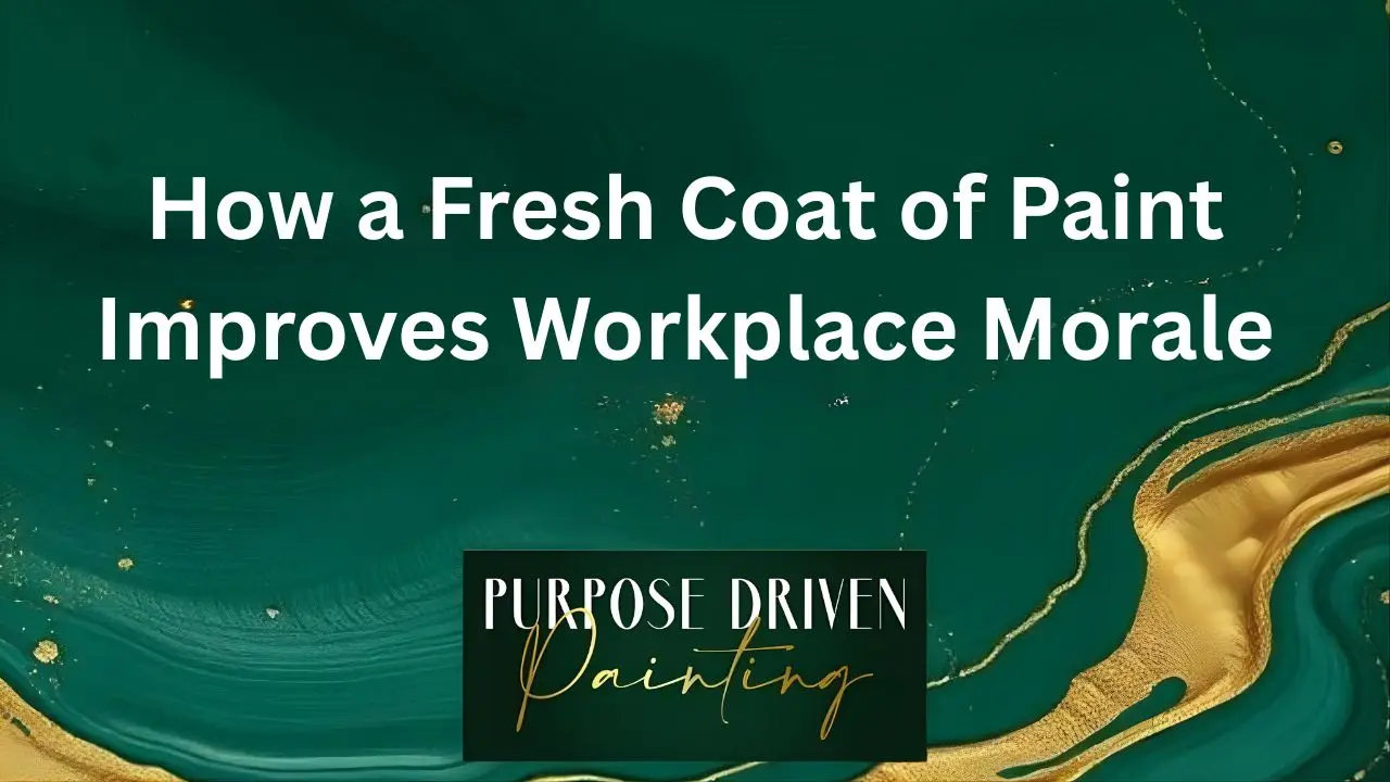 How a Fresh Coat of Paint Improves Workplace Morale