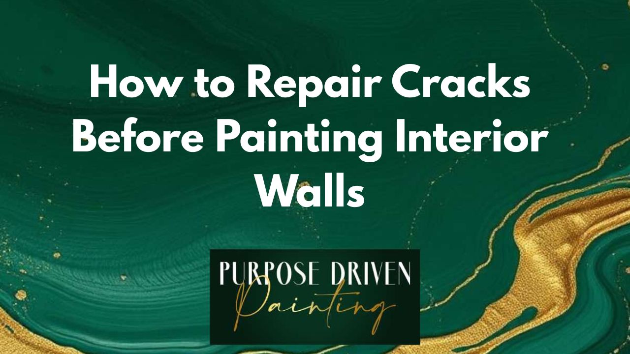 How to Repair Cracks Before Painting Interior Walls