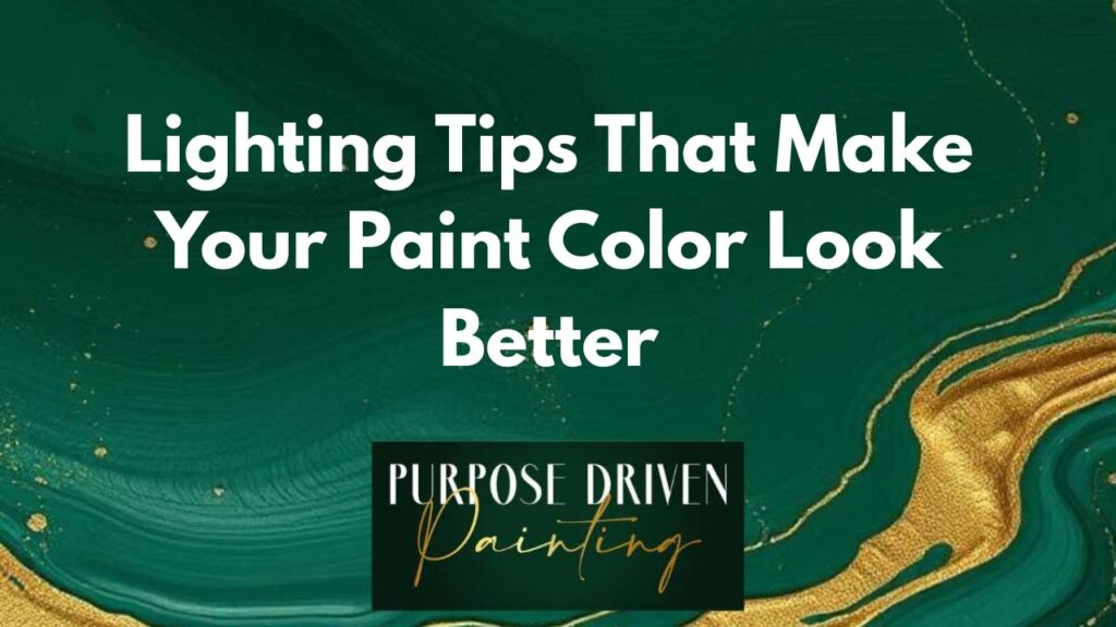 Lighting Tips That Make Your Paint Color Look Better
