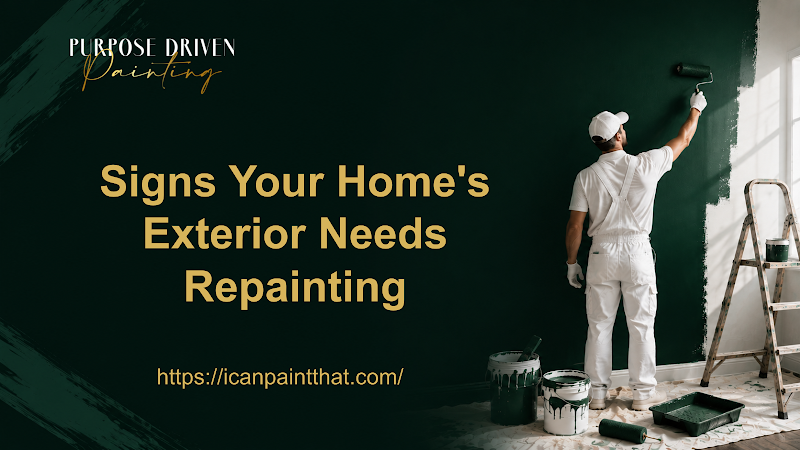 Signs Your Home's Exterior Needs Repainting