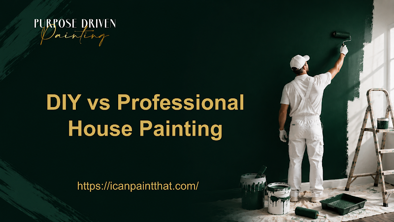 DIY vs Professional House Painting
