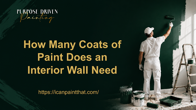 How Many Coats of Paint Does an Interior Wall Need